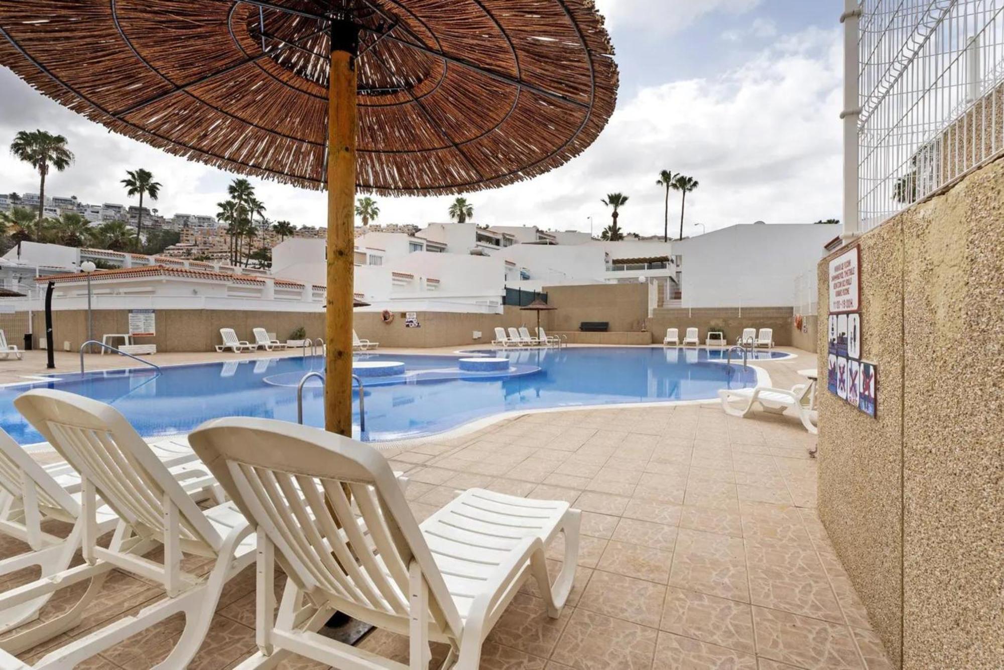 Child-Friendly, 3-Bedroom Apartment With Garden Near The Aqualand Costa Adeje  Exteriör bild