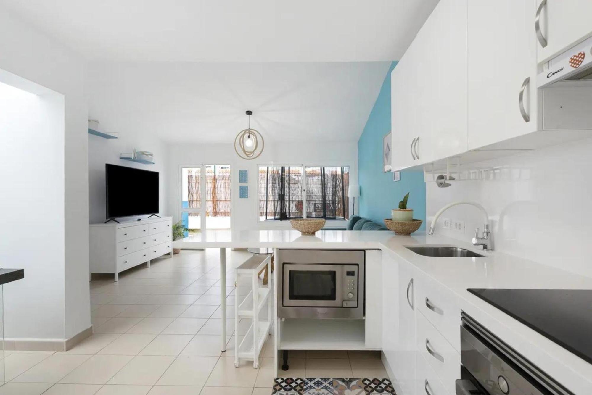 Child-Friendly, 3-Bedroom Apartment With Garden Near The Aqualand Costa Adeje  Exteriör bild
